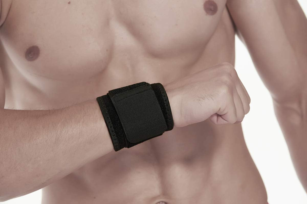 2 Pack Muñequera Ajustable Soporte De Muñeca Para Fitness, Tendinitis, Artritis