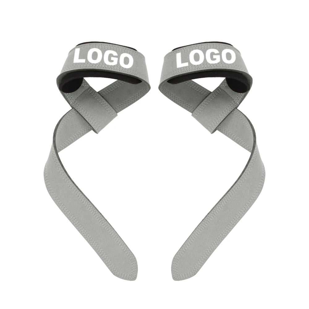 Weight Lifting Wrist Straps for Bodybuilding Powerlifting Strength Training Deadlifts Lifting Straps Padded Neoprene Gym Straps