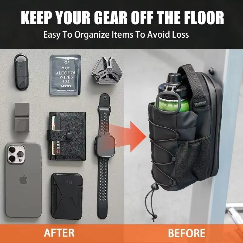 Magnetic Gym Bag Sling Bag Magnetic Gym Bag for Gym, Sports, Travel, Carry-On Items