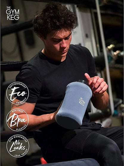 |  Sports Water Bottle 74.4 Fl Oz. (2.2 L) Insulated Half Gallon Carry