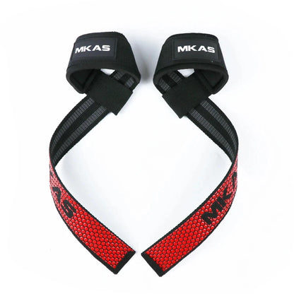 Weight Lifting Wrist Straps for Bodybuilding Powerlifting Strength Training Deadlifts Lifting Straps Padded Neoprene Gym Straps